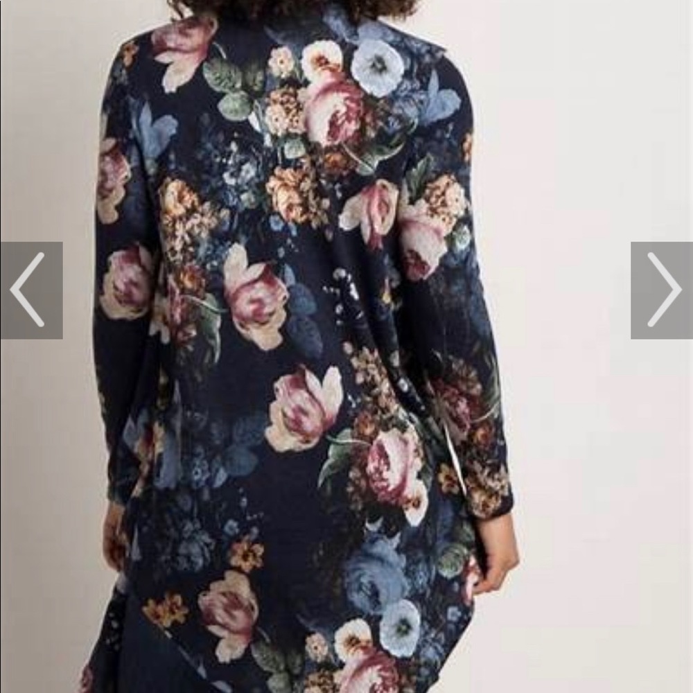 PinkBlush navy floral maternity sweater